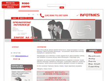 Tablet Screenshot of infotimes.pl